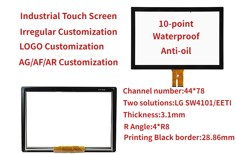 32 Inch Capacitive Touch Screen With Windows And Android Systems USB Interface