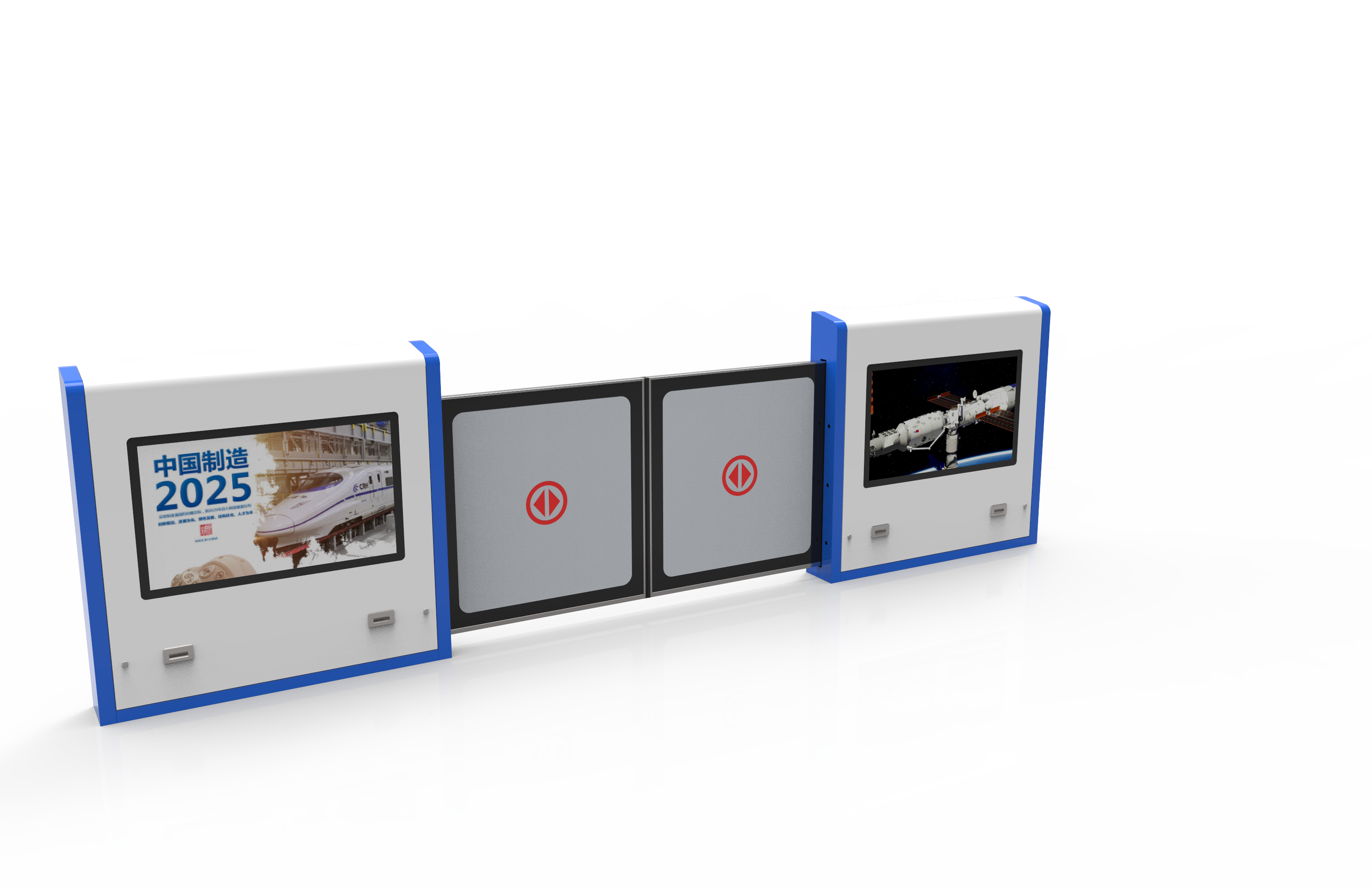 Barrier Door System Automatic Safety Gate BRT High-Speed Rail Platform Station Control
