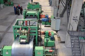 China 0 - 40 M / Min Steel Slitting Machine 12 Ton Coil Weight 480 - 520mm Coil I.D wholesale