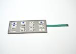 Water Resistant Membrane Switch Keypad , Membrane Push Button Switch Panel
