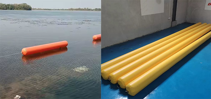 robust Marine Inflatable Salvage Tubes For Underwater Works