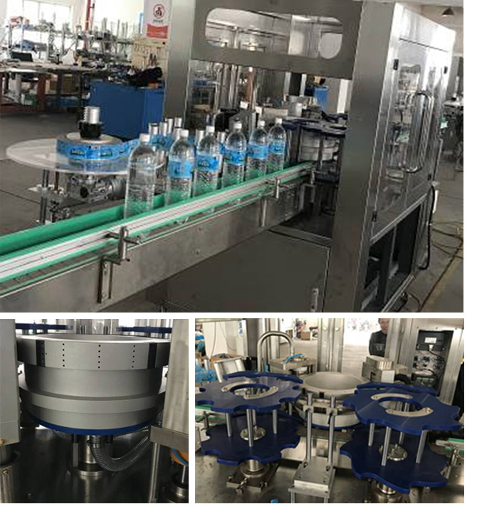 Bopp Bottle Sticker Labeling Machine Rapid Changeovers Hot Melt