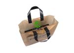 Brown Strong Polythene Bagswith Handle Durable Polyethylene Retail Carrier Bags