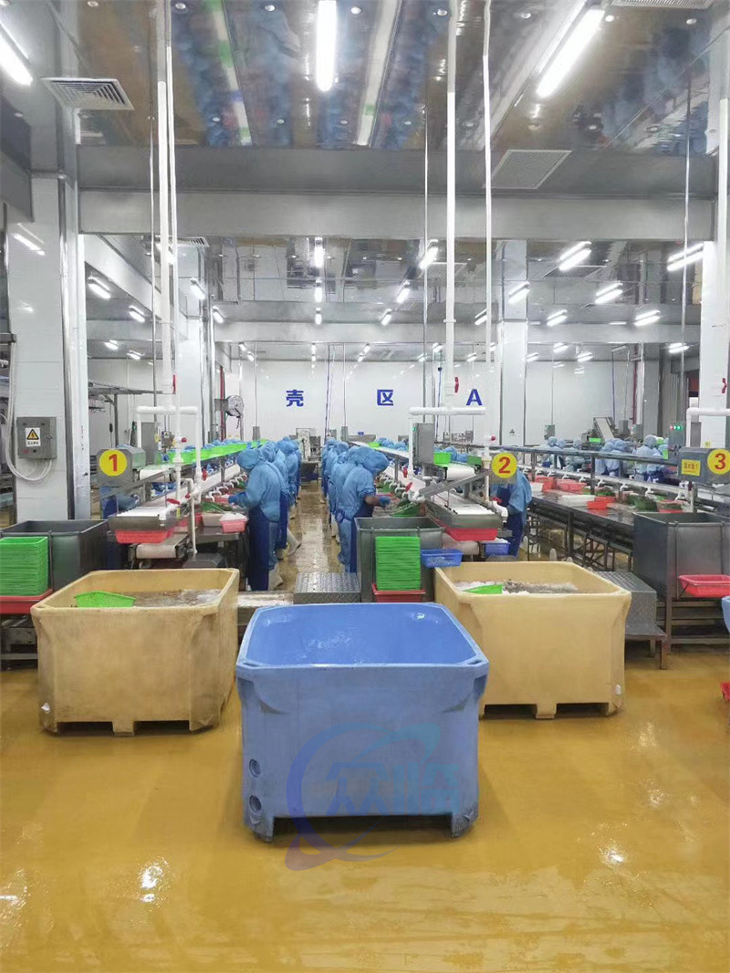Multiscene 2.2KW Fish Processing Unit , Industrial Salmon Processing Equipment