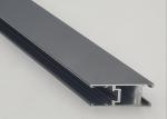 Square Aluminium Sliding Door Profiles Energy Conservation Powder Coating