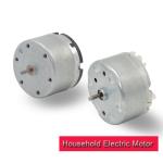 Low Noise RF 550 Electric Motor , 6v 12v Brush Mini Electric Motor For Household