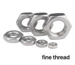 M10 Hexagon Nut Din 934 , M3 Internal Coarse Seal Brass Stainless steel Hex Nut