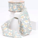 Floral Personalized Grosgrain Ribbon Weave Edge Ribbon For Gift Packing