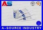 Custom Pharmaceutical Printed Pill Label Sticker For Glass Vial Bottle custom