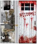 LDPE 30”x 72”Creepy Look Door Cover Assortment
