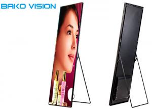 China High Brightness  Indoor LED Poster Windows Advertising Player Super HD 1.9mm on sale