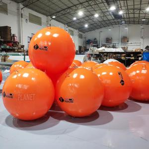 China Outdoor Airtight Inflatable Beach Ball Custom Colorful Inflatable PVC Tarpaulin Balloon wholesale