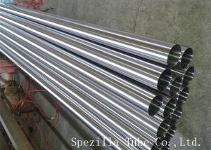 China BPE SF1 Stainless Steel Sanitary Tubing , Industrial Process Piping TP316L 25.4x1.65mm wholesale