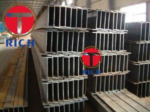 China Welded Construction Structural Steel Pipe H Beam For Garden Building And Bridge 100*50*5*7 wholesale