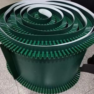 China Smooth Petrol Green Pvc Conveyor Belt Custom Made 2ply 3ply wholesale
