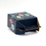 Matt Lamination Rigid Cardboard Luxury Handbag Packaging Box For Red Wine