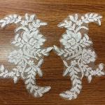 Jacquard Cord Eyelash Lace Border for Wedding Bridal Dress