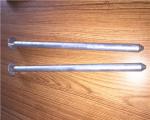 Forged Head Galvanized Steel Tent Pegs / Garden Stakes Hot Dip Galvanized