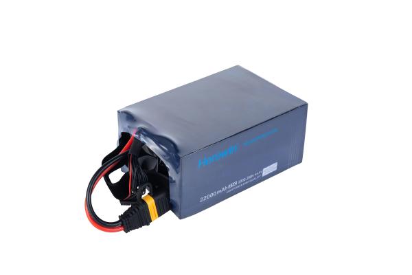 Herewin 12S1P 22Ah 45.6V Lipo Drone Battery 25C Lipo Soft Pack Intelligent