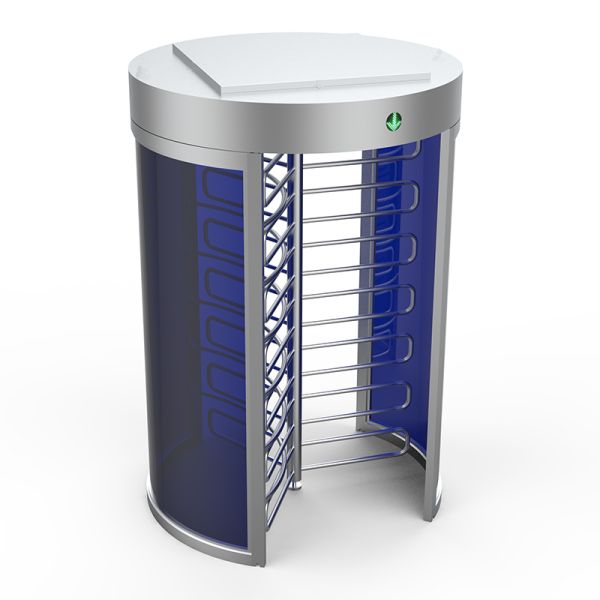 Rfid Card Reader Full Height Turnstile Double Lane For Security Airports