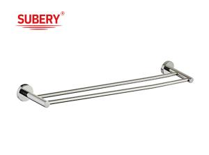 China Stainless steel toilet bathroom simple towel pole wholesale