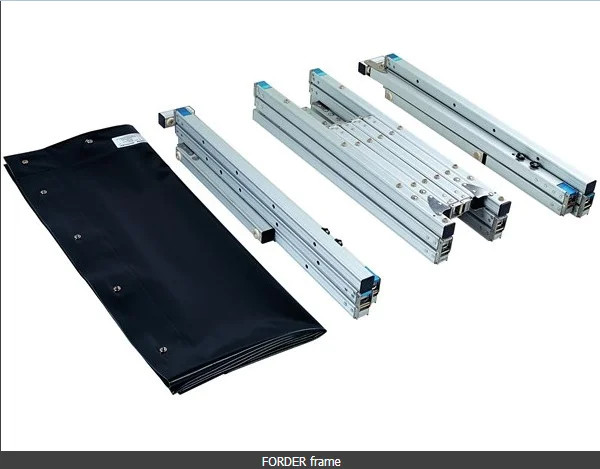 Front And Rear Fast Fold Projection Screen Portable Outdoor 200 300 Inch 16:9 4:3