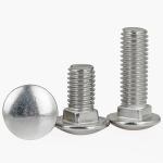 Black Oxide Iron Galvanized Half Round Head Square Neck Bolts DIN603 with DIN