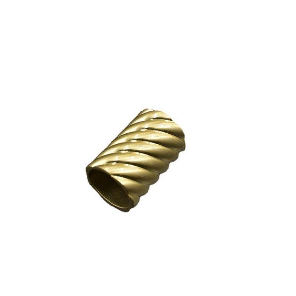 Luxury Zamac Perfume Bottle Cover Gold Metal Zinc Alloy Perfume Bottle Cap With