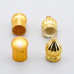 Beauty Packaging Mini Glass Roll On Bottles 12ml For Perfume Packaging Golden
