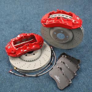 China 355x28mm Disc Rotor Mercedes Brake Caliper 6 Piston For Benz E63 AMG E200 E260 W207 W211 W212 wholesale