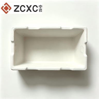 High Temperature Mullite Corundum Sagger For Lithium Battery Material Sintering
