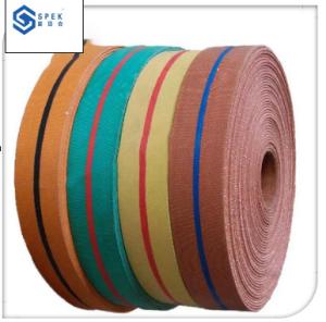 China Flat Tape Canvas Conveyor Belt Yellow Rubber Industrial Conveyor Belt wholesale