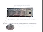 IP67 Stainless Steel PS2 5VDC Metallic Waterproof Keypad