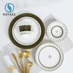 Round Solid Sublimation Bohemian Porcelain Cups And Saucers