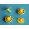 Buy cheap 134.2khz Electronic Ear Tag For Cattle / Sheep Management ISO Standard from wholesalers