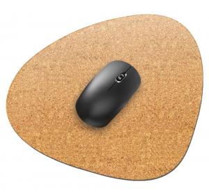 China 3mm 4mm Round Edge Cork Pads Cork Mouse Mat Oilproof Reduces Noise on sale