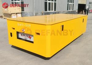 China Steerable Automated Trackless Transfer Cart 50 Ton on sale