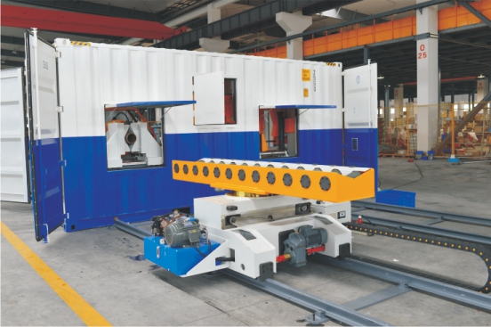 Container Design Pipe Cut Bevel Preparation Work Station