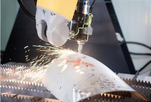 China 380V / 50Hz Voltage 3D Laser Cutting Machine CCD Or Red Light Aiming wholesale