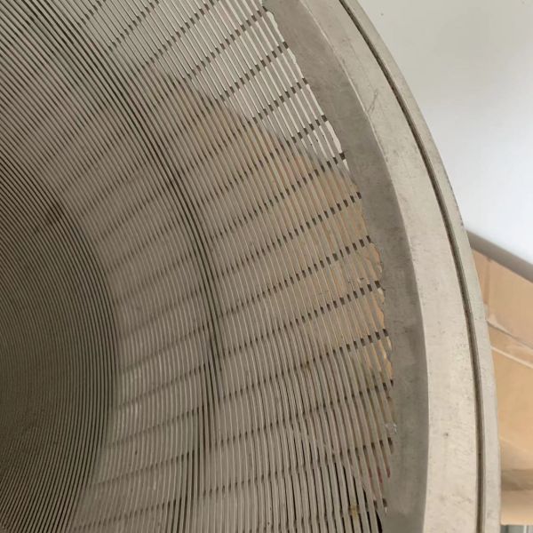 Stainless Steel Welded Wedge Wire Baskets Screen Filter V Shaped