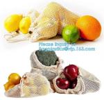 Cotton Mesh Net bag Shopping Tote Bag for foods,Reusable Net Cotton Mesh Tote