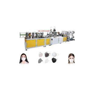 China 3D FFP2 N95 KN95 Face Mask Making Machine 120 Pcs/Min wholesale