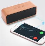 Super Bass Wooden Desktop Speakers / Wooden Phone Speaker 4.2 Bluetooth Version