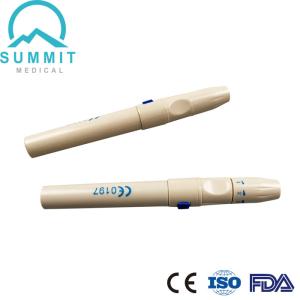 China 5 Depths Adjustable Blood Lancet Pen Finger Pricker For Blood Testing wholesale