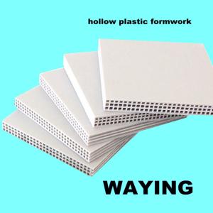 China Green PP Plastic 1220*12MM Plastic Column Formwork wholesale