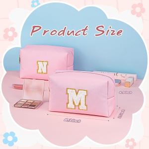 China Cosmetic Bag Travel Toiletry Bag, Personalized Birthday Gift for Women Teen Girl, Preppy Travel Stuff For Girls wholesale
