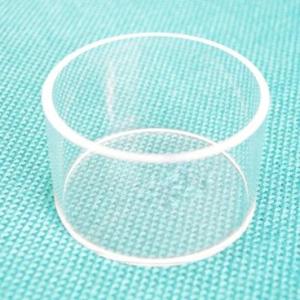China High Transparent Quartz Cuvettes For Spectrophotometer , Spectrophotometer Parts Big Round Shape wholesale