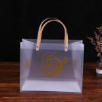 Gifts XYDAN BAG PP Frost Transparent Shopping Bag Pvc Fashion Popular 100% Eco