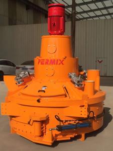 China Ready Mix Precast Glass Industrial Block Mortar Mixer Heavy Duty Orange Color wholesale