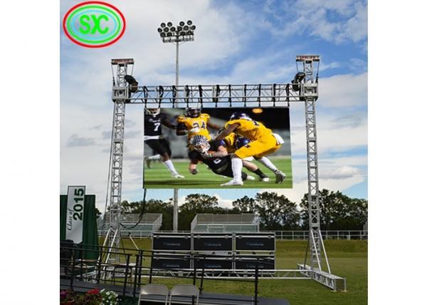 Quality High Brightness P4 Big Outdoor Advertising Led Display Screen Event Stage Show for sale